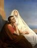 Heilige Augustin und Monika - Ary Scheffer — Ansicht des Kunstwerks