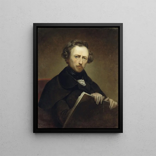 Ary Scheffer - Self Portrait at the age of 43.webp
