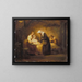 Die Schwester der Barmherzigkeit - Ary Scheffer — gerahmtes Bild an der Wand