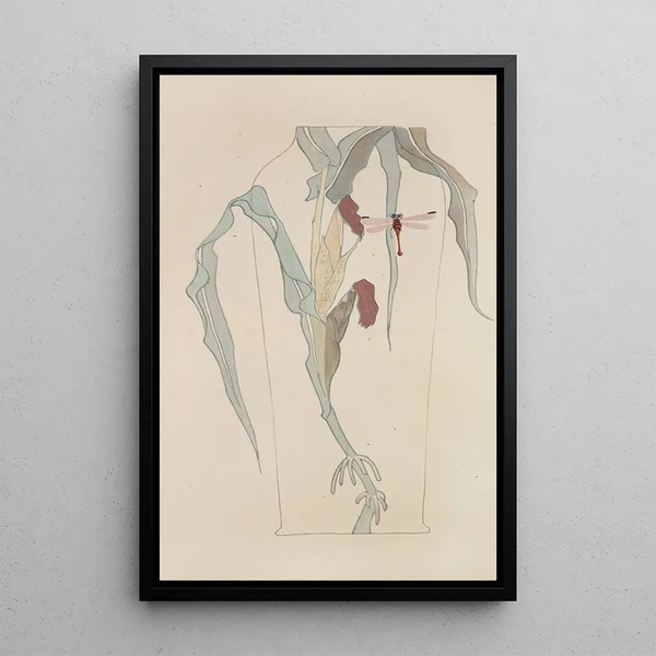 Mokugo zuansh Pl14 - Asai Chū — gerahmtes Bild an der Wand