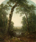 Bach im Wald mit Aussicht - Asher Brown Durand — Ansicht des Kunstwerks