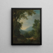 Landschaft - Asher Brown Durand — gerahmtes Bild an der Wand