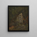 Studie der Felsen im Pearson-Klippen - Asher Brown Durand — gerahmtes Bild an der Wand