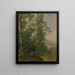 Studie der Bäume - Asher Brown Durand — gerahmtes Bild an der Wand