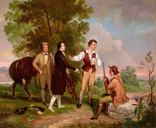 La capture du major André - Asher Brown Durand — Ansicht des Kunstwerks