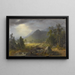 Die erste Ernte in der Wüste - Asher Brown Durand — gerahmtes Bild an der Wand