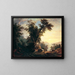 Die indischen Vespern - Asher Brown Durand — gerahmtes Bild an der Wand