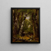 Woodland Glen - Asher Brown Durand — gerahmtes Bild an der Wand