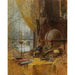 Reproduktion des Gemäldes Atelieransicht - Carl Moll