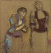 Au Café-Concert Deux Chanteuses - Edgar Degas — Ansicht des Kunstwerks