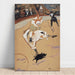 Reproduktion des Gemäldes "Au Cirque Fernando Medrano avec un porcelet" - Henri de Toulouse-Lautrec