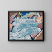 Bergbach - August Babberger — gerahmtes Bild an der Wand