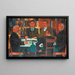 Gruppenporträt des Senats der Akademie Karlsruhe - August Babberger — gerahmtes Bild an der Wand