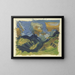 Landschaft bei Scheerhorn - August Babberger — gerahmtes Bild an der Wand