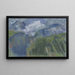 Landschaft mit Bergen - August Babberger — gerahmtes Bild an der Wand