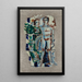Paar - August Babberger — gerahmtes Bild an der Wand