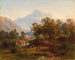 Region im Südtirol, Landschaft im Morgenlicht - August Behrendsen — Ansicht des Kunstwerks