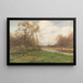 Fasan am Flussufer - August Fink — gerahmtes Bild an der Wand