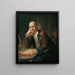 Jean Népomucène Chevalier impérial de Humbourg - August Friedrich Oelenhainz — gerahmtes Bild an der Wand