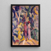 Reproduktion des Gemäldes Paar auf dem Waldweg - August Macke