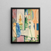 In der Tempelhalle - August Macke — gerahmtes Bild an der Wand