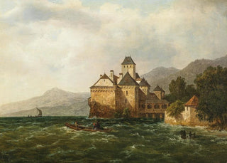 August Piepenhagen - Schloss Chillon.webp