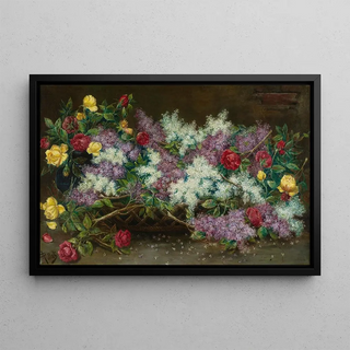 August Pollak - Lilacs And Roses.webp