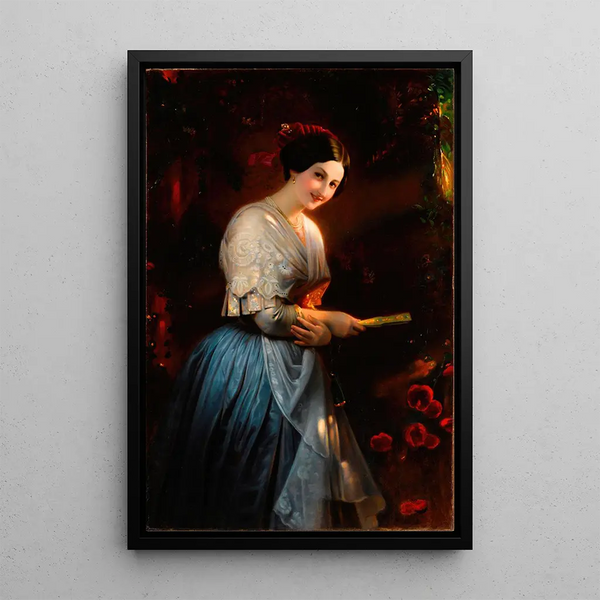 Romaine d'Albano - August Riedel — gerahmtes Bild an der Wand