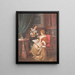 Liebe und Harmonie - August Stephan — gerahmtes Bild an der Wand
