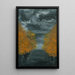 L'Avenue - August Strindberg — gerahmtes Bild an der Wand