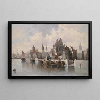 August Von Siegen - Hafenstadt.webp