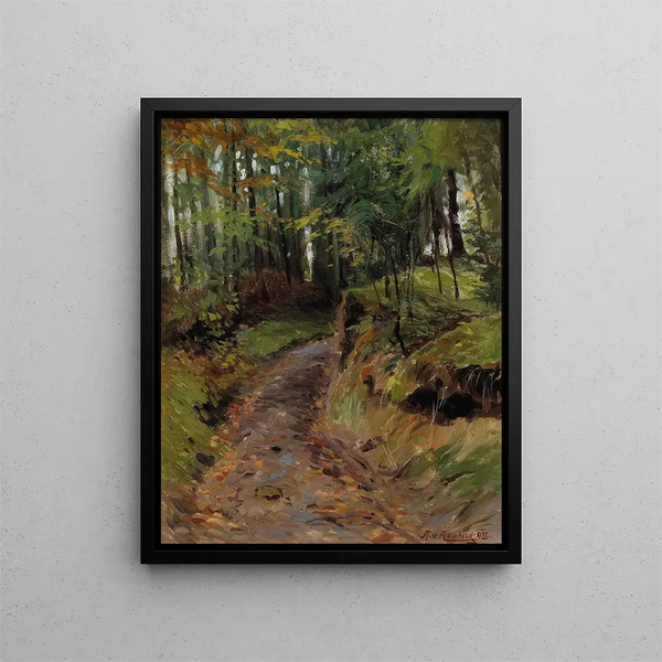 August von Ramberg - Am Weg zum Gmundnerberg.webp