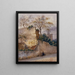 Rue Clovis Wand von Philippe Auguste - Auguste Sébastien Bénard — gerahmtes Bild an der Wand