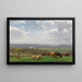 Weide in Auvergne - Auguste Bonheur — gerahmtes Bild an der Wand