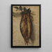 Heringe, die während der Belagerung von Paris zur Ernährung verwendet wurden - Auguste Charpentier — gerahmtes Bild an der Wand