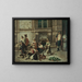 Porte du palais Farnèse, Rome - Auguste Dutuit — gerahmtes Bild an der Wand