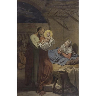 Auguste JeanBaptiste Leloir - The Holy Family.webp