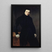 Portrait Eugène Renduel 1798-1874 Verleger - Auguste de Châtillon — gerahmtes Bild an der Wand