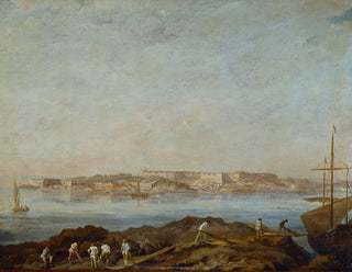 Vue de Sveaborg - Augustin Ehrensvärd — Ansicht des Kunstwerks