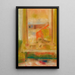 Spiegel - Augusto Giacometti — gerahmtes Bild an der Wand