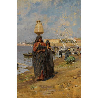 Augusto Lovatti - Women By The Nile.webp