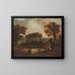 Les Cent Pins, île James, Caroline du Sud - Augustus Paul Trouche — gerahmtes Bild an der Wand