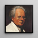 Selbstporträt - Arthur Segal — gerahmtes Bild an der Wand