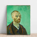 Reproduktion des Gemäldes Selbstporträt (Widmung an Paul Gauguin) - Vincent van Gogh