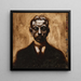 Selbstporträt - Leon Spilliaert — gerahmtes Bild an der Wand