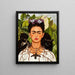 Reproduktion des Gemäldes Selbstbildnis mit Dornenkranz - Frida Kahlo