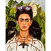 Reproduktion des Gemäldes Selbstbildnis mit Dornenkranz - Frida Kahlo