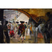 Reproduktion des Gemäldes Vor dem Stierkampf - Joaquín Sorolla