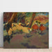 Reproduktion des Gemäldes Vor der Darstellung - Edgar Degas