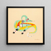 Avanyu - Julian Martinez — gerahmtes Bild an der Wand
